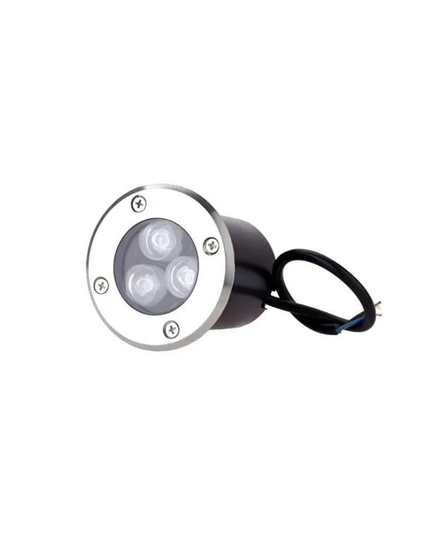 Balizador de Piso LED 3w Branco Frio Premium (1)