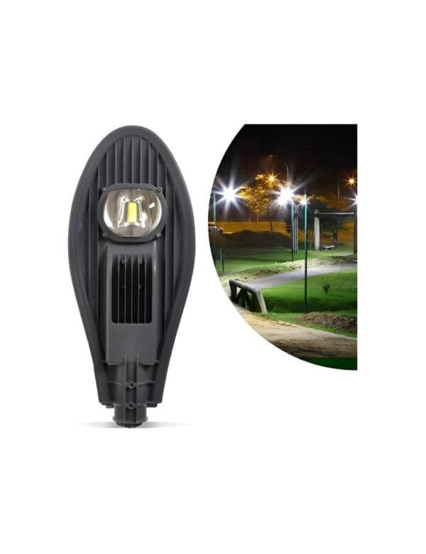 Luminária Pública LED Pétala 50w Para Poste Branco Frio Com Fotocélula Interna (2)