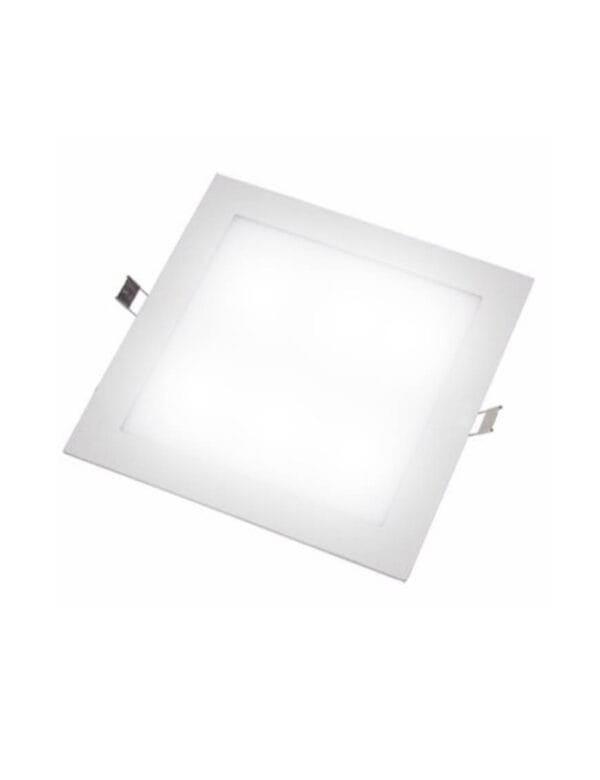 Plafon LED Embutir Quadrado 12w Branco Frio (1)