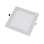 Plafon LED Embutir Quadrado 12w Branco Frio