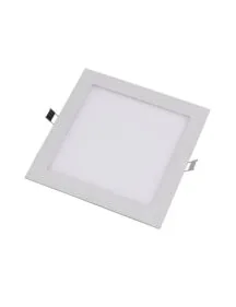 Plafon LED Embutir Quadrado 12w Branco Frio