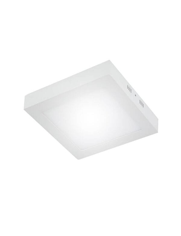 Plafon LED Sobrepor Quadrado 6w Branco Frio (4)