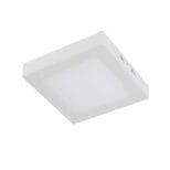 Plafon LED Sobrepor Quadrado 6w Branco Frio