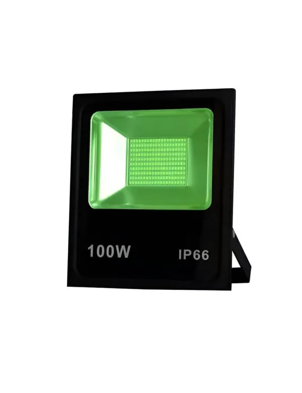 Refletor LED 100w Holofote SMD Verde Prova D'água