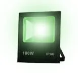 Refletor LED 100w Holofote SMD Verde Prova D'água (2)