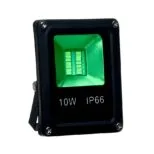 Refletor LED 10w Holofote MicroLED SMD Verde