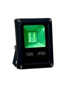 Refletor LED 10w Holofote MicroLED SMD Verde