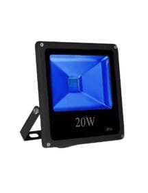 Refletor LED 20w Holofote SMD Branco Azul d'água