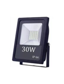 Refletor LED 30w Holofote SMD Branco Quente Prova d'água