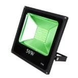 Refletor LED 50w Holofote SMD Branco Verde d'água