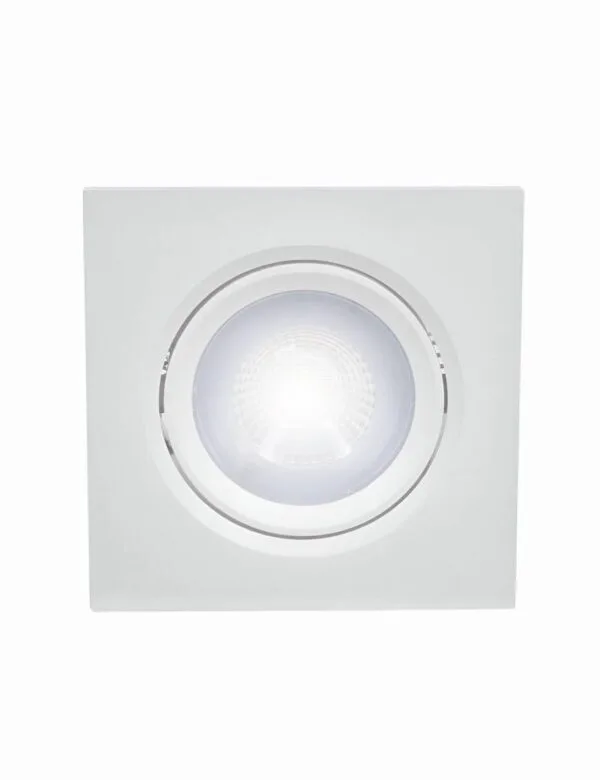 Spot LED Embutir Quadrado 3w BLS Branco Frio (2)