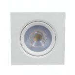 Spot LED Embutir Quadrado 5w BLS Branco Frio