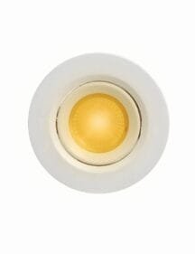 Spot LED Embutir Redondo 3w BLS Branco Quente