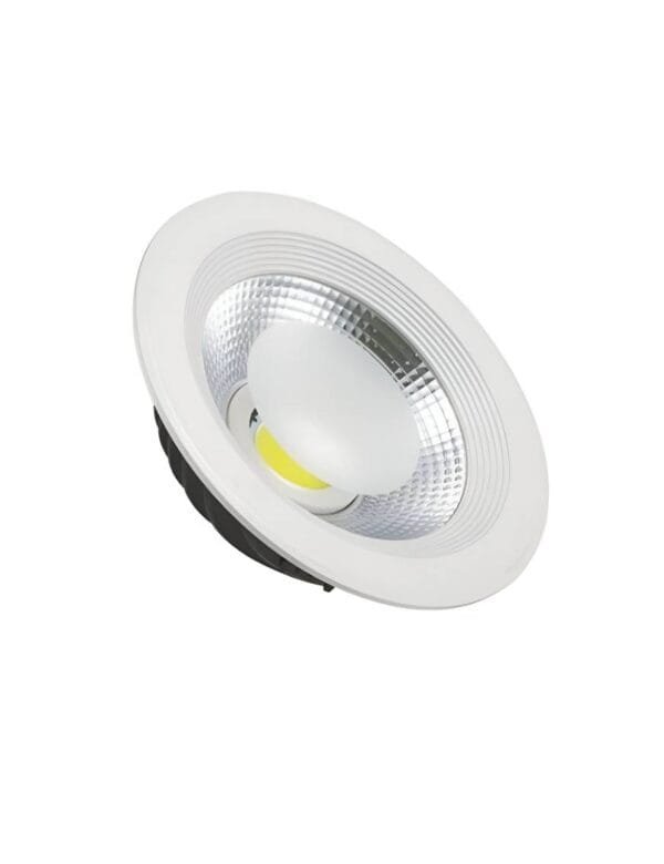 Spot Led Cob Downlight 30w Industrial Branco Frio