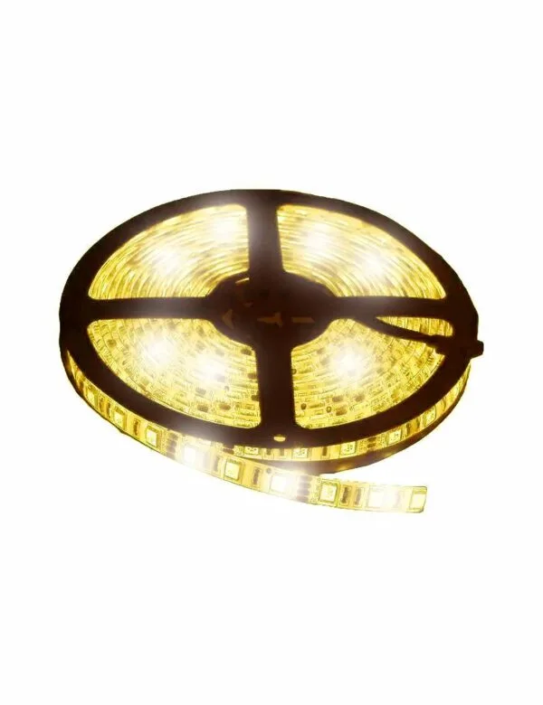 Fita de Led 3528 240 Leds IP20 Rolo 5m Amarelo 12V (1)